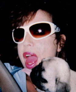 Donna Marie Devoe with Cleo