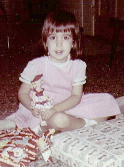 Donna Marie Devoe as a girl